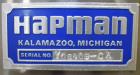 Used Hapman Bag Hanger.